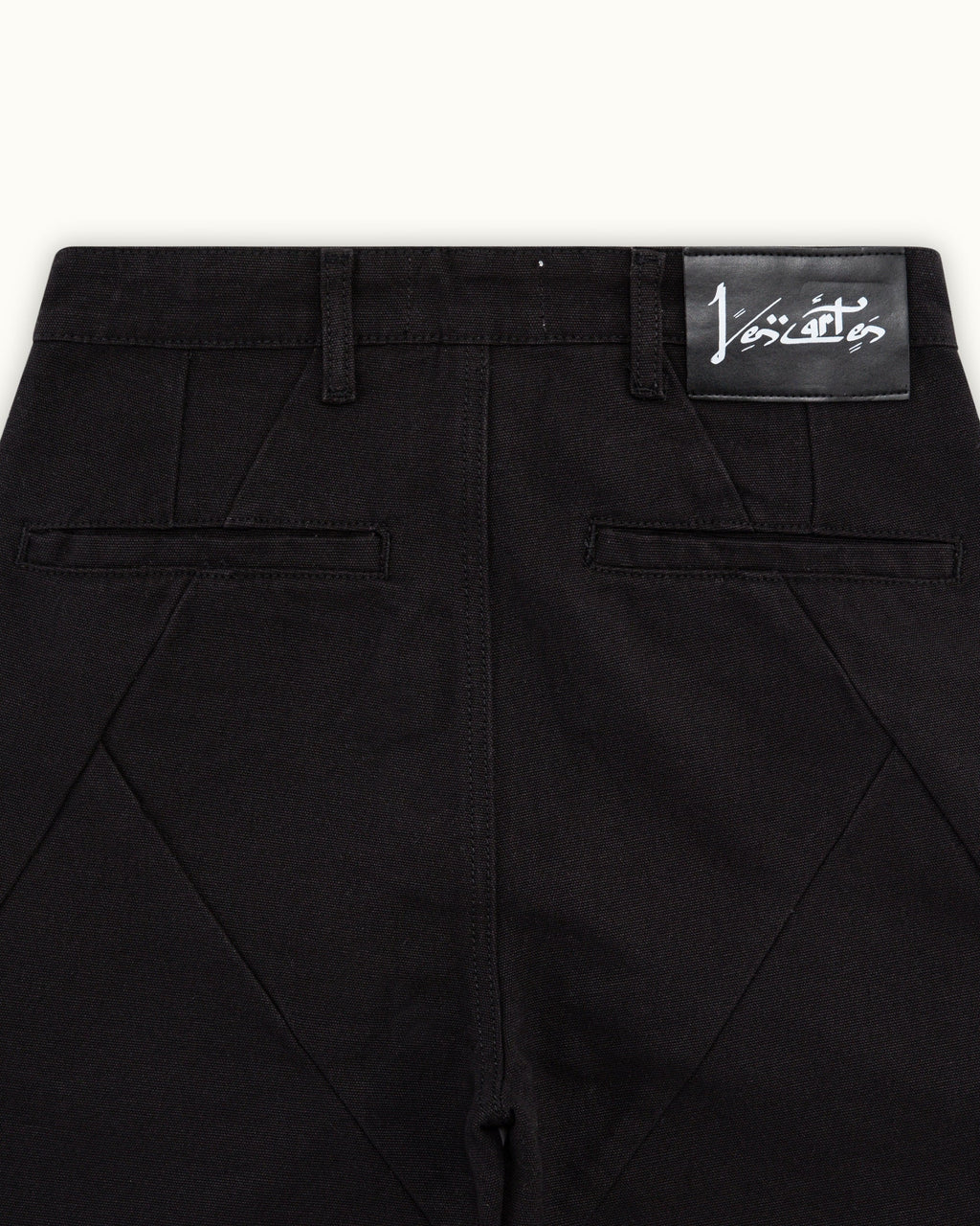 Black Crescent Pants