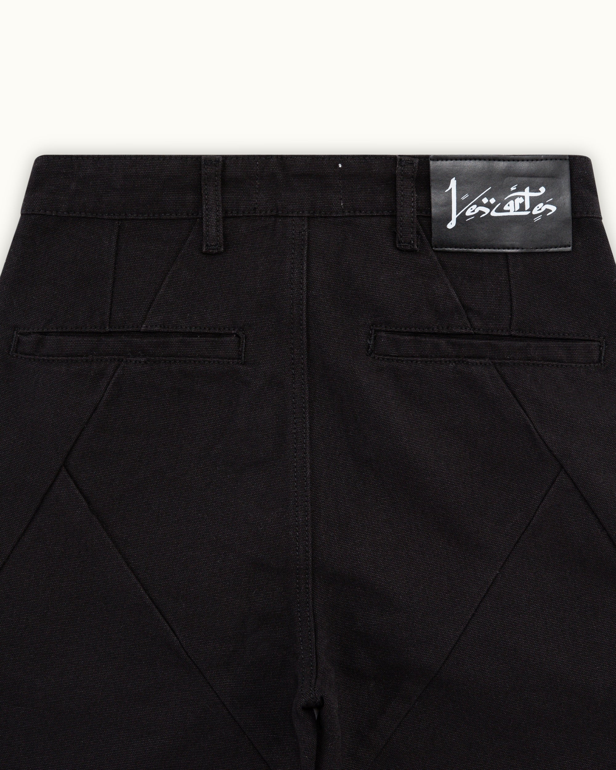 Black Crescent Pants