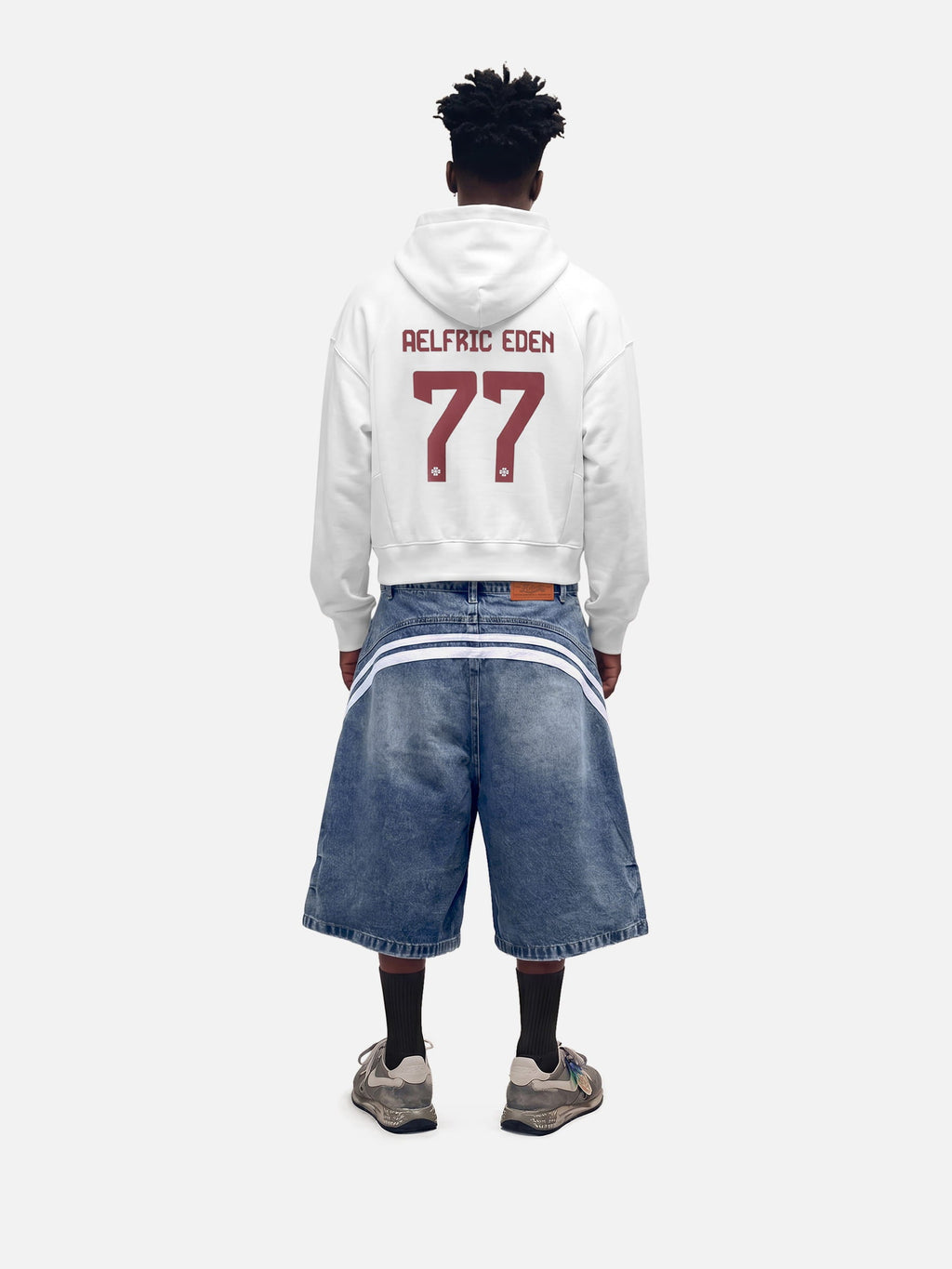 Aelfric Eden Washed Stripe Panel Jorts