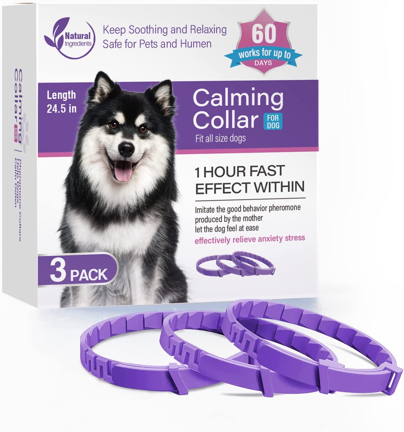 Pet Calming Collar Multi-Pack — Cats & Dogs
