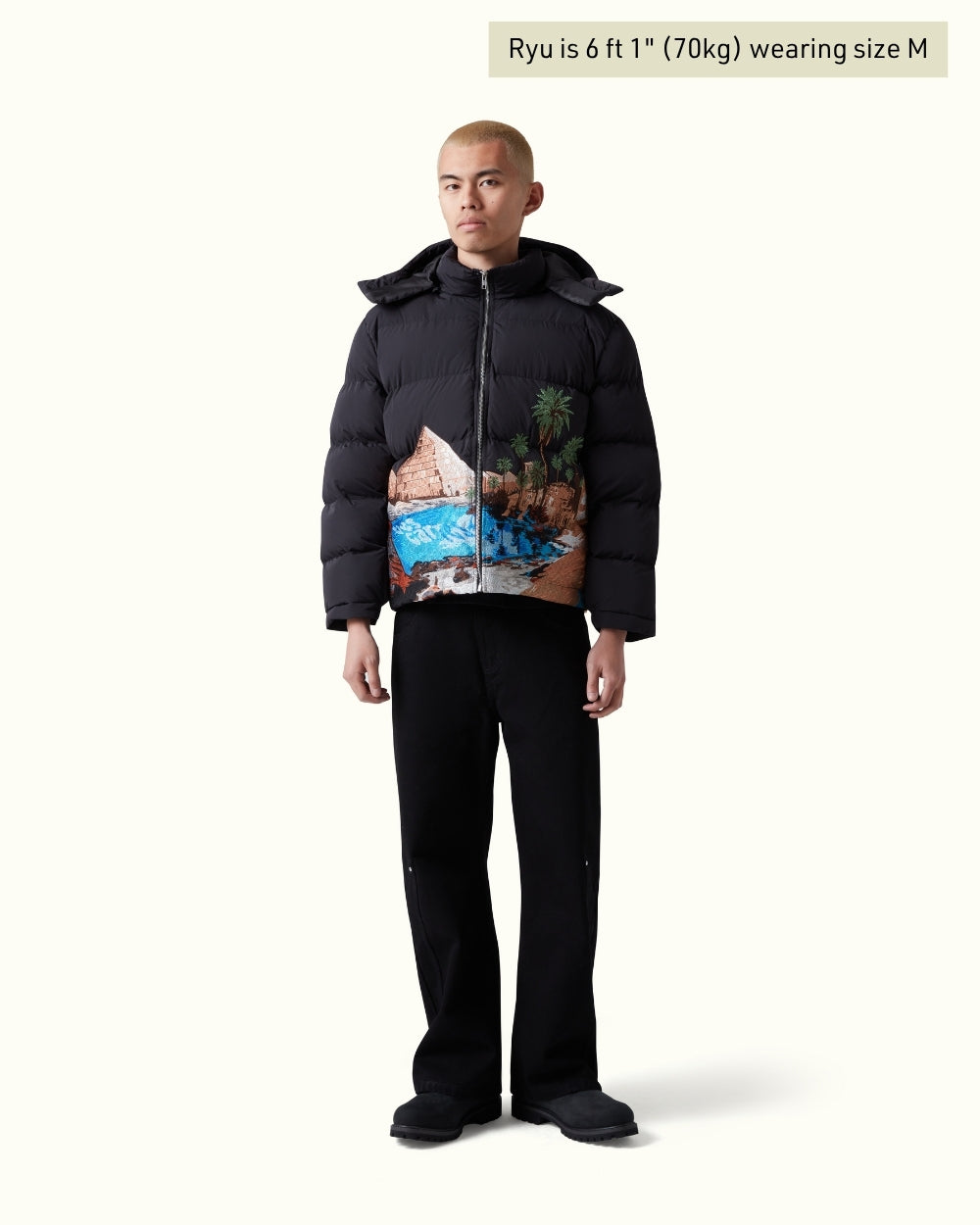 Rihla Puffer Black