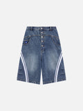 Aelfric Eden Washed Stripe Panel Jorts