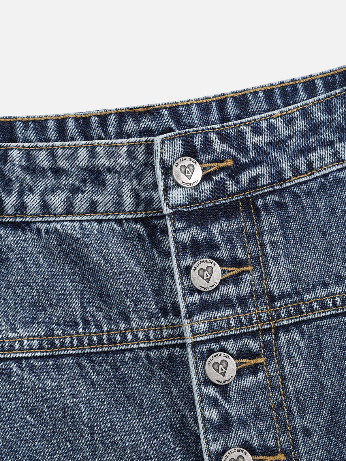 Aelfric Eden Washed Stripe Panel Jorts