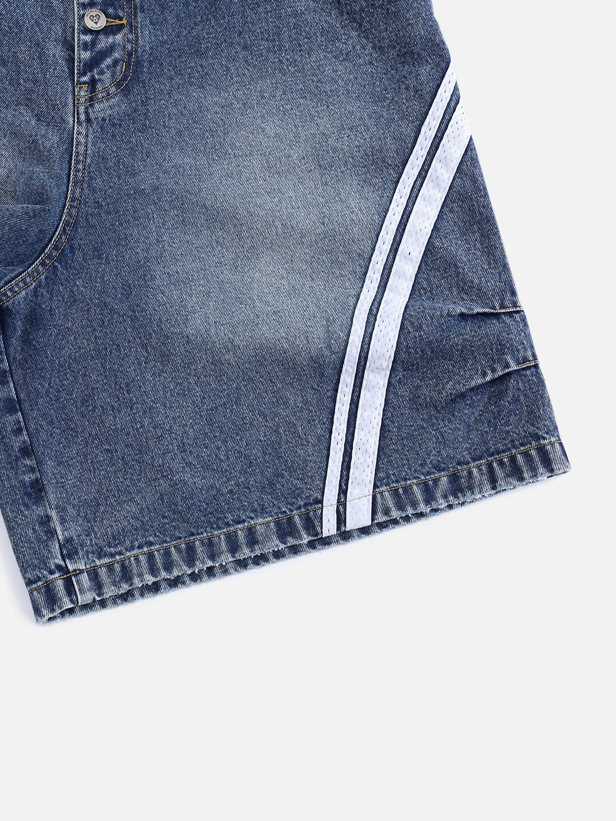 Aelfric Eden Washed Stripe Panel Jorts