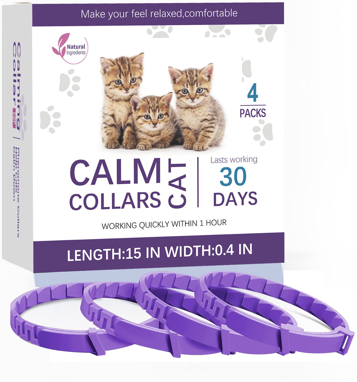 Pet Calming Collar Multi-Pack — Cats & Dogs