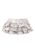COMMAND RUFFLE MICRO SKIRT WASHED TREE CAMO