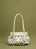 Girly Polka Dot Shoulder Bag with Starfish Charm