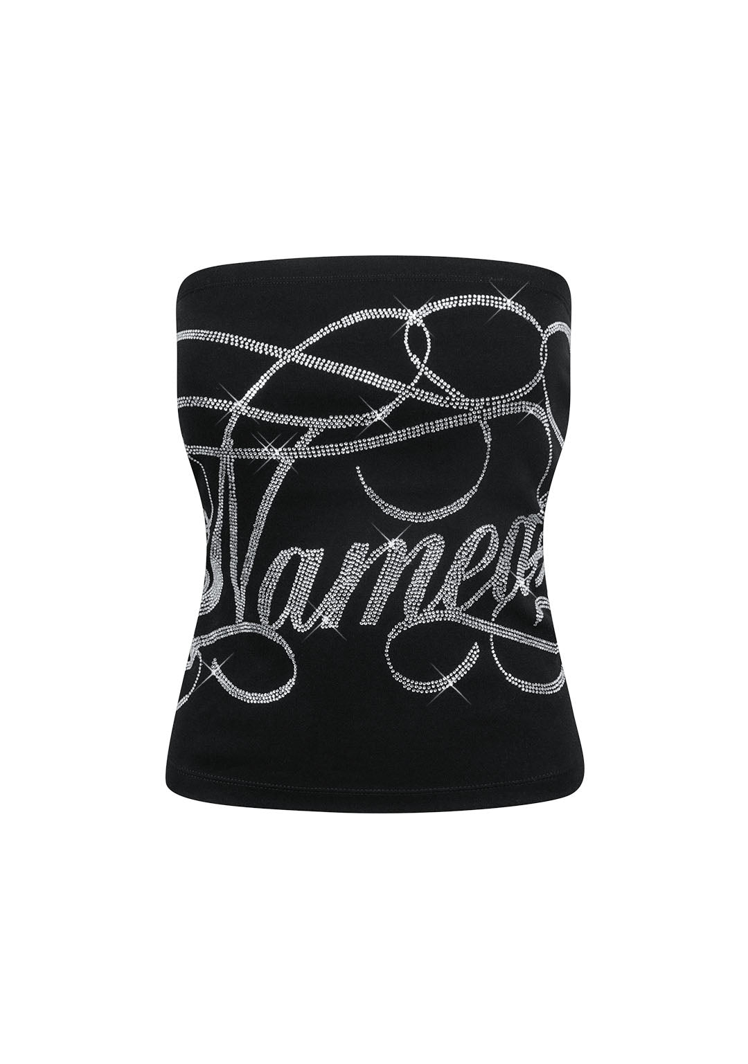 MUSE RHINESTONE TUBE TOP