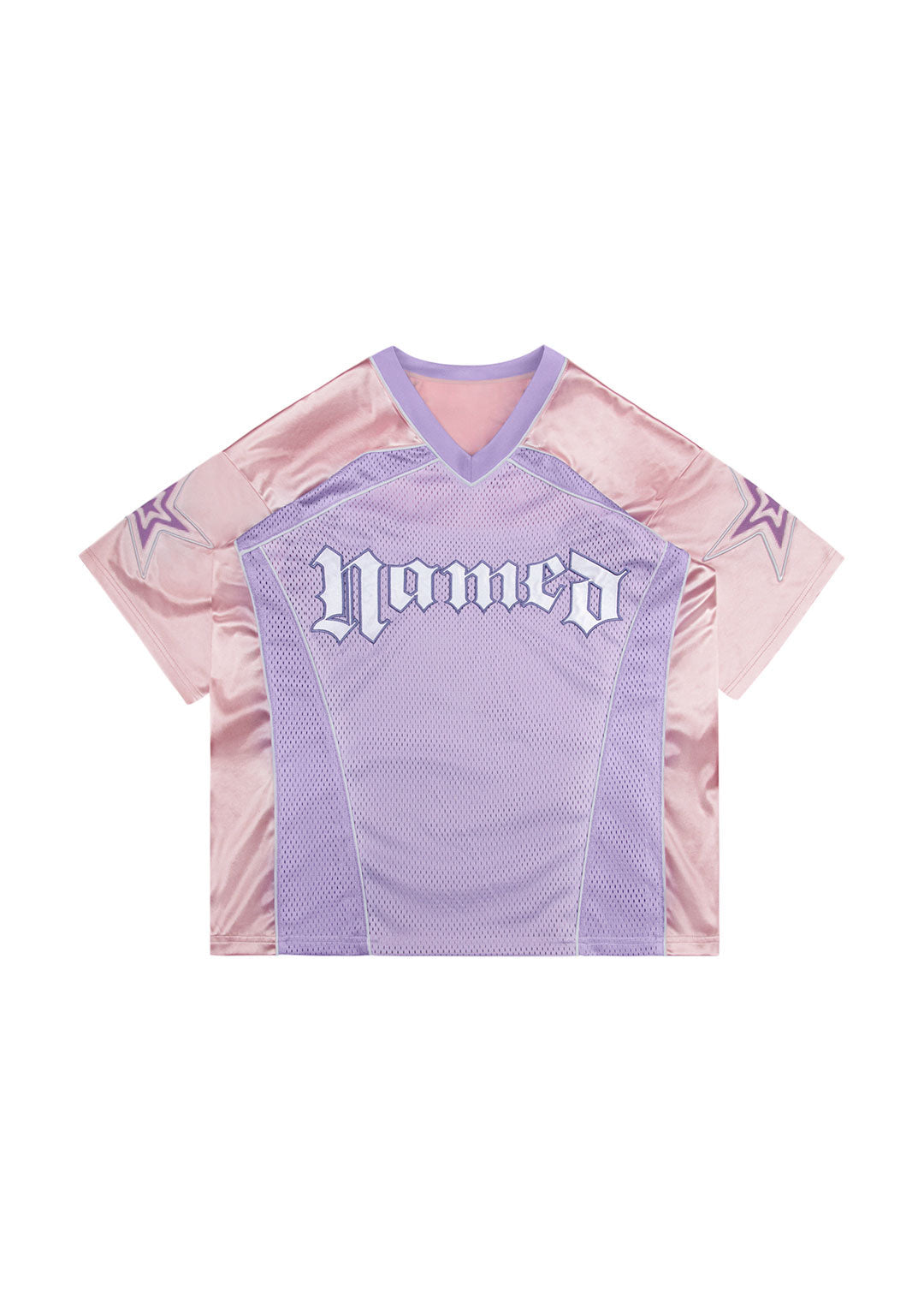 Nth ACTIVE AIRTEX MESH OVERSIZED JERSEY BABY PINK