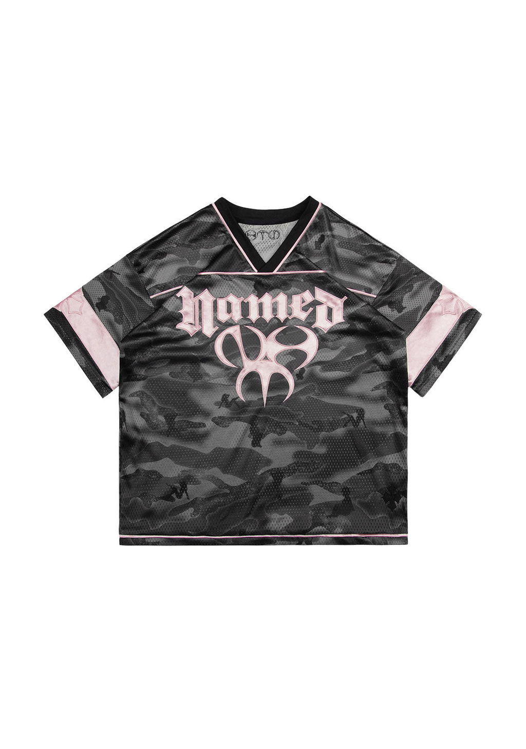 Nth ACTIVE AIRTEX MESH OVERSIZED JERSEY CAMO