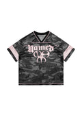 Nth ACTIVE AIRTEX MESH OVERSIZED JERSEY CAMO