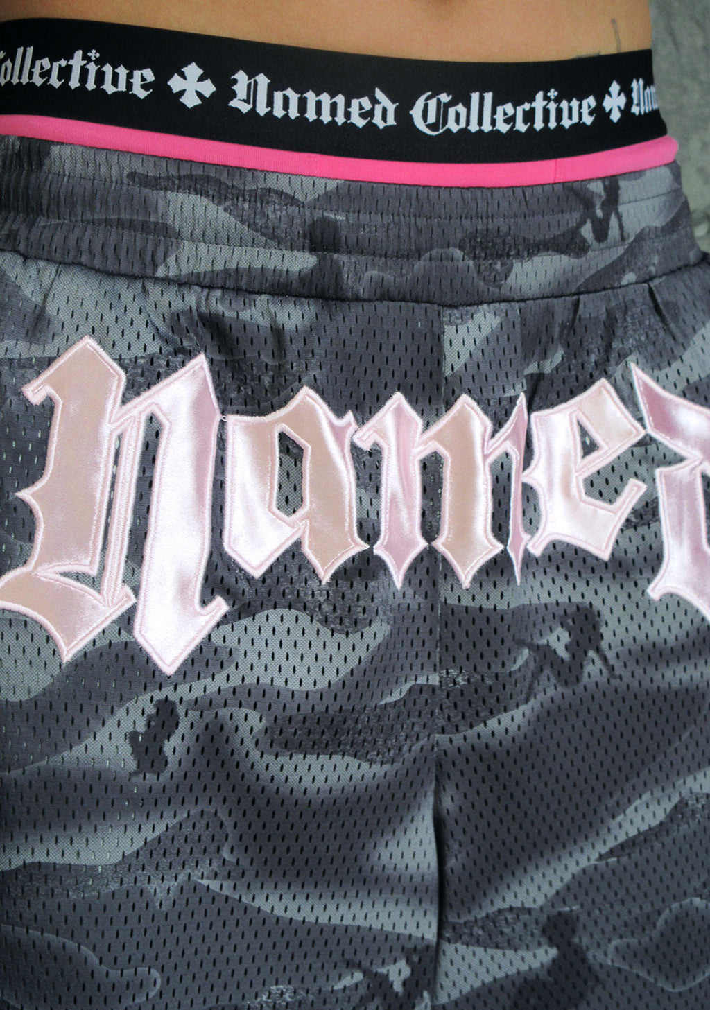 Nth ACTIVE AIRTEX MESH OVERSIZED SHORTS CAMO