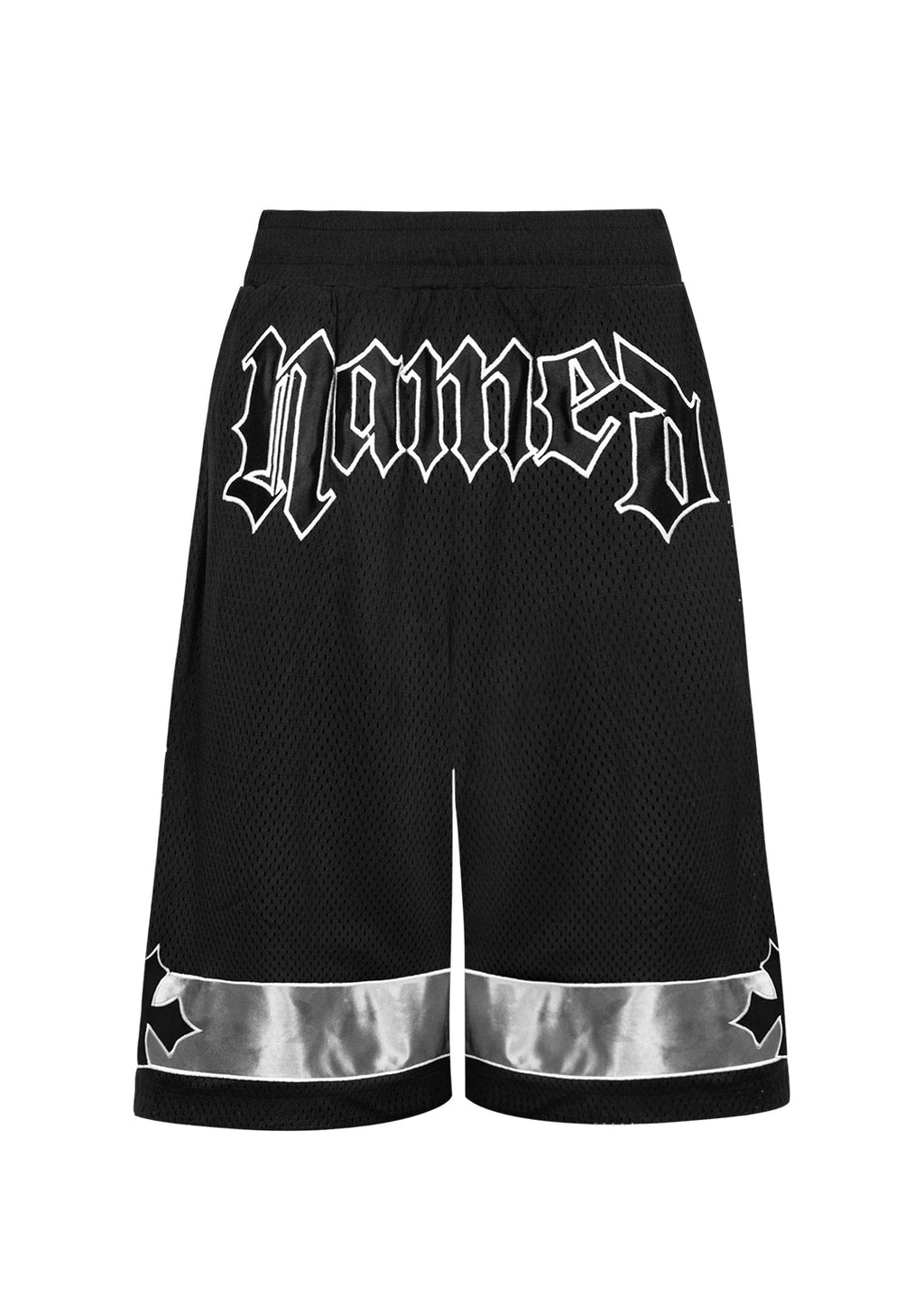 Nth ACTIVE AIRTEX MESH OVERSIZED SHORTS BLACK