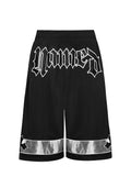 Nth ACTIVE AIRTEX MESH OVERSIZED SHORTS BLACK
