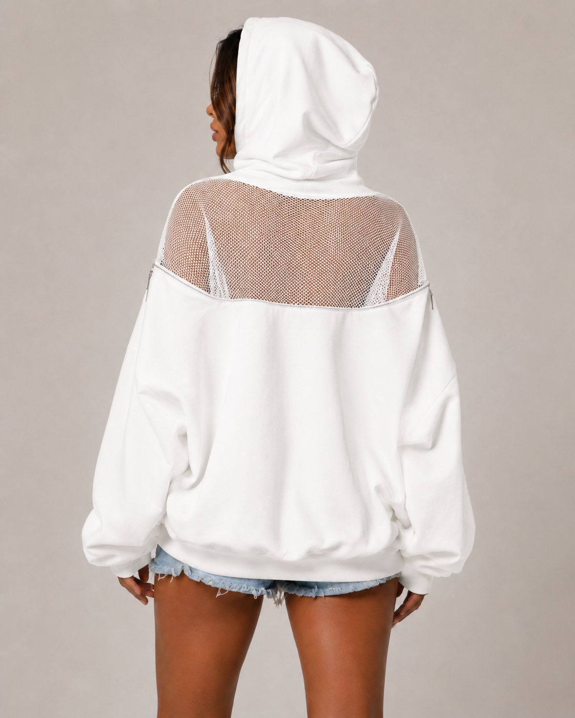 Backless Zipper Hoodie ™