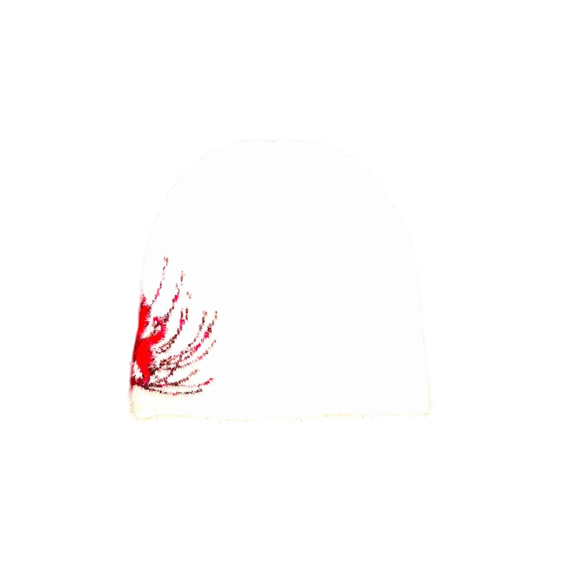 "SPIDER" SATIN-LINED MOHAIR BEANIE