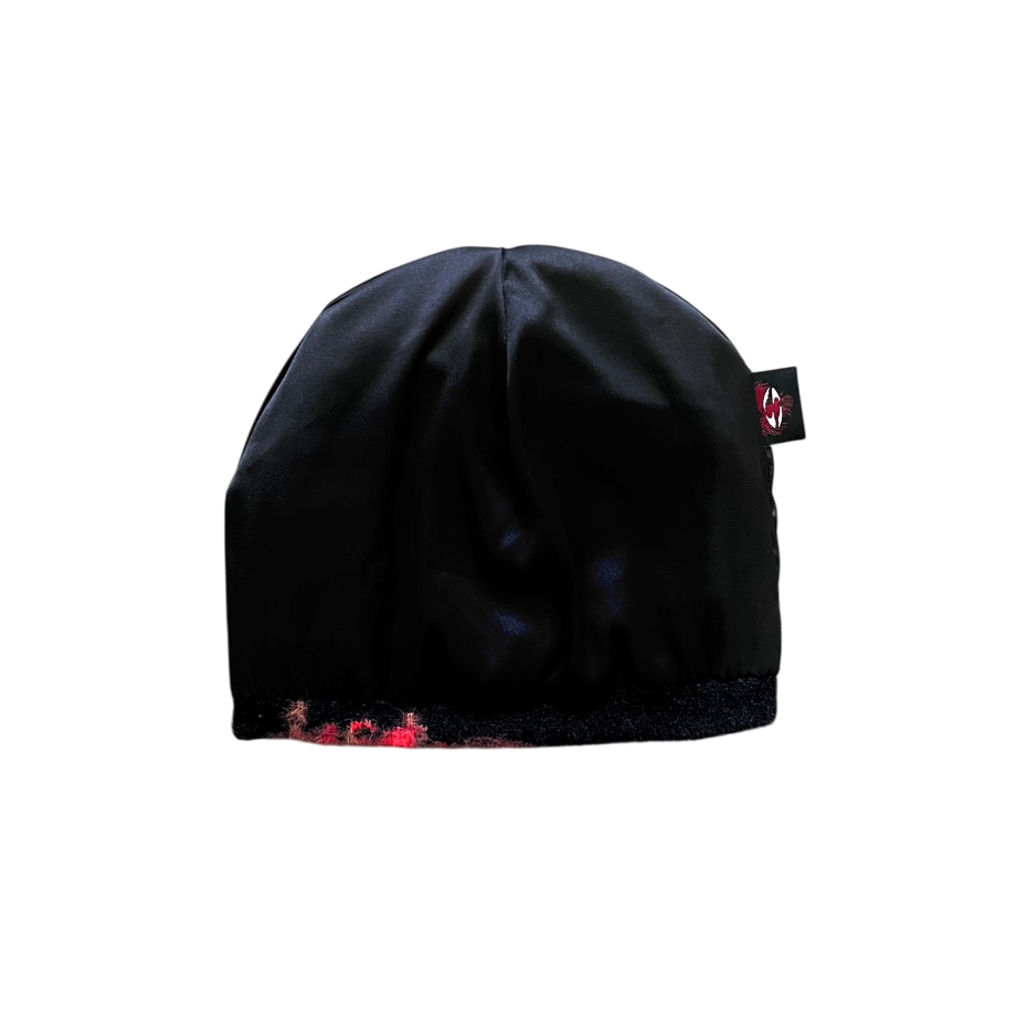 "SPIDER" SATIN-LINED MOHAIR BEANIE
