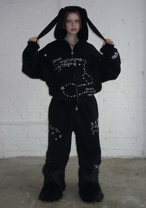 MALFUNCTION SWEATPANTS BLACK