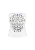 OBSESSION RHINESTONE TUBE TOP WHITE