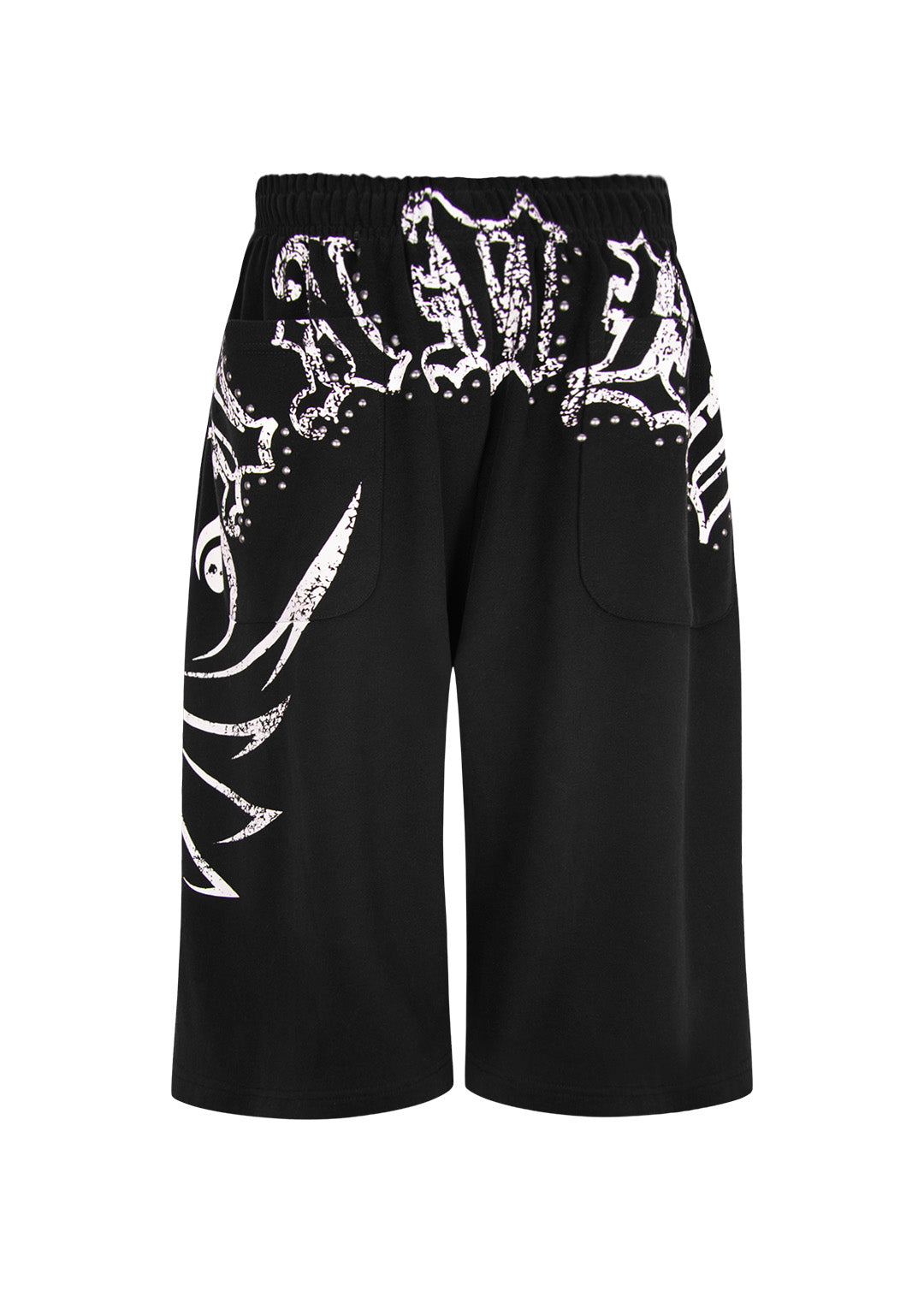 OUTLAW OVERSIZED SWEATSHORTS BLACK