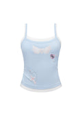 WHISPER DOUBLE LAYER CAMI TOP BABY BLUE