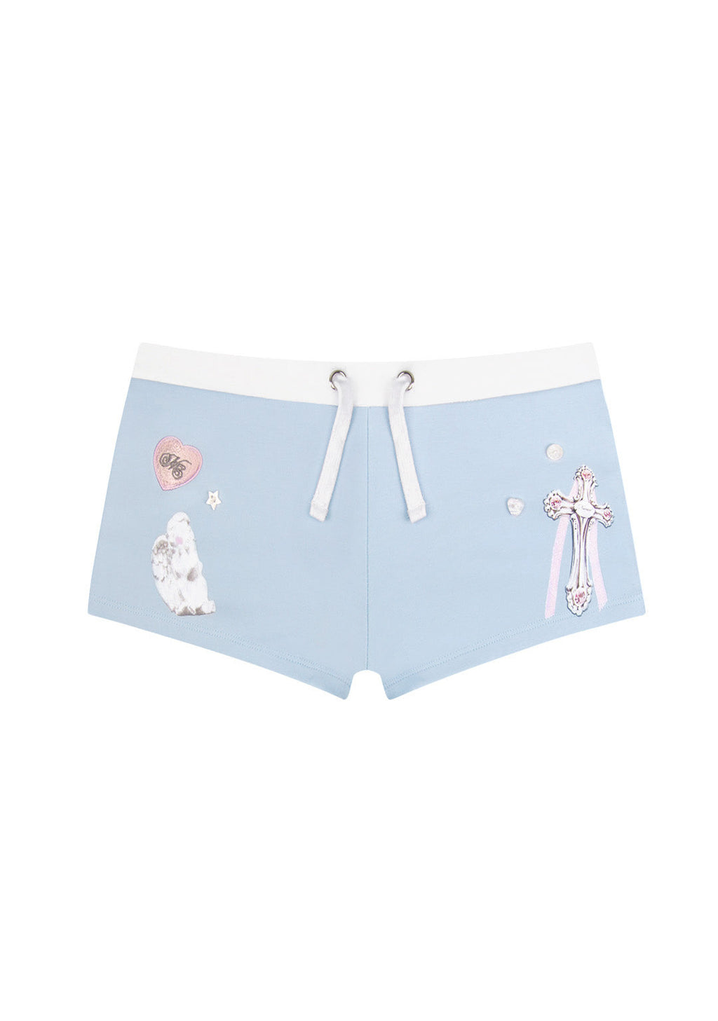WHISPER MICRO HOTPANT SHORTS BABY BLUE